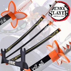 Shinobu Kochou V2 Dämonentöter-Katana-Paket + Katana-Ständer