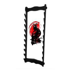 Support Mural Etagère pour 10 Katana