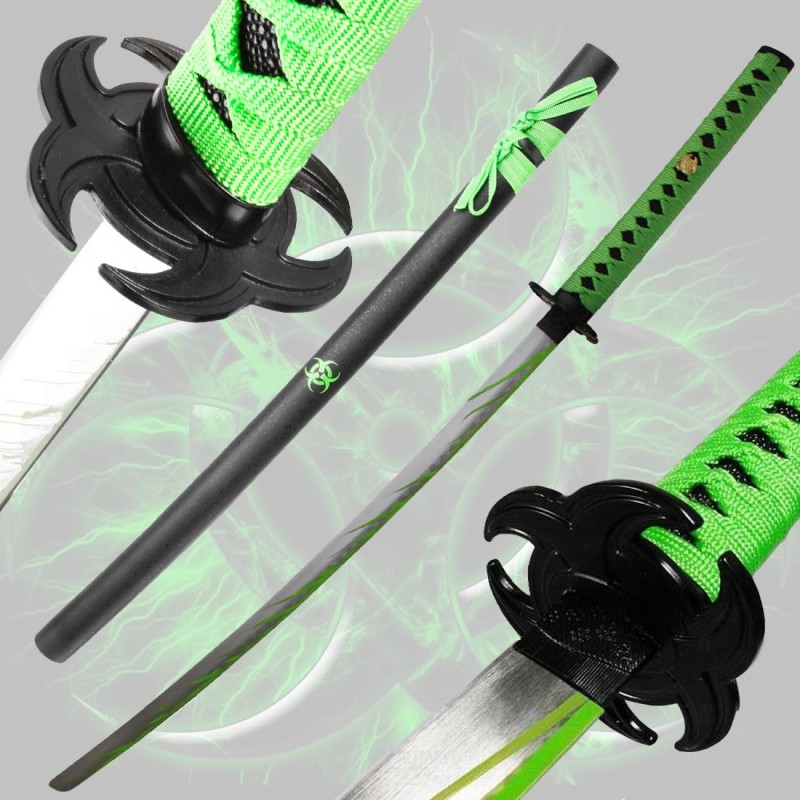 Katana decorativa BIO HAZZARD ZOMBIE APOCALYPSE