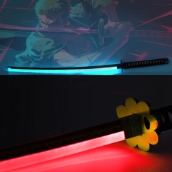 Katana Shusui Bois LED RGB à Couleur Modulable de Roronoa Zoro One Piece