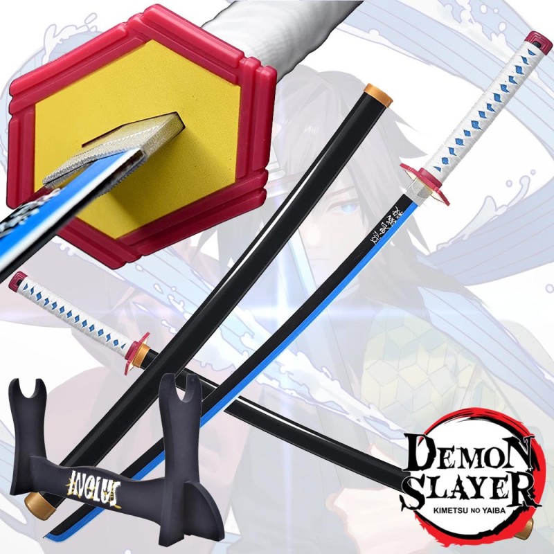 Pack Katana Giyuu Tomioka DEMON SLAYER + Katana Support