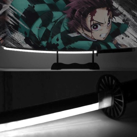 Katana LED Blanche de Tanjiro Kamado dans Demon Slayer