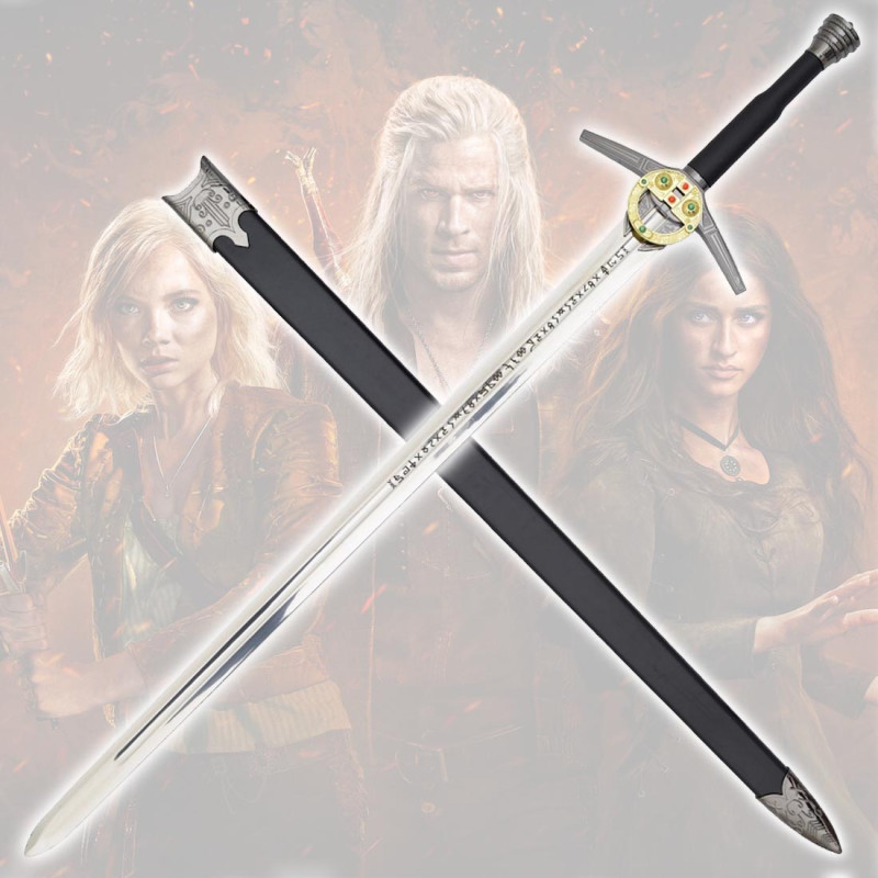 Nouvelle Epée d'Argent V3.0 de Geralt de Riv Le Sorceleur The Witcher