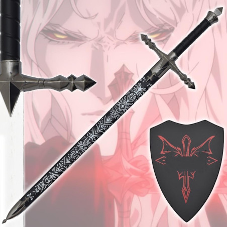 Epée en Acier Décorative d'Alucard dans Castlevania