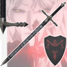 Epée en Acier Décorative d'Alucard dans Castlevania