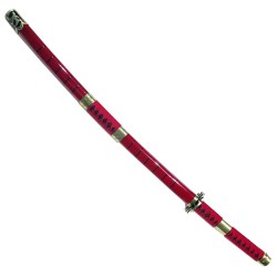 Einteiliges hölzernes Katana Sandai Kitetsu Roronoa Zoro