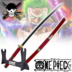 Pack Katana Zoro Roronoa One Piece Sandai Kitetsu + Supporto