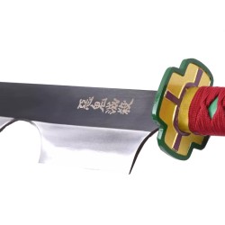 DEMON SLAYER TENGEN UZUI Sciabola Katana in acciaio - Pilastro del suono