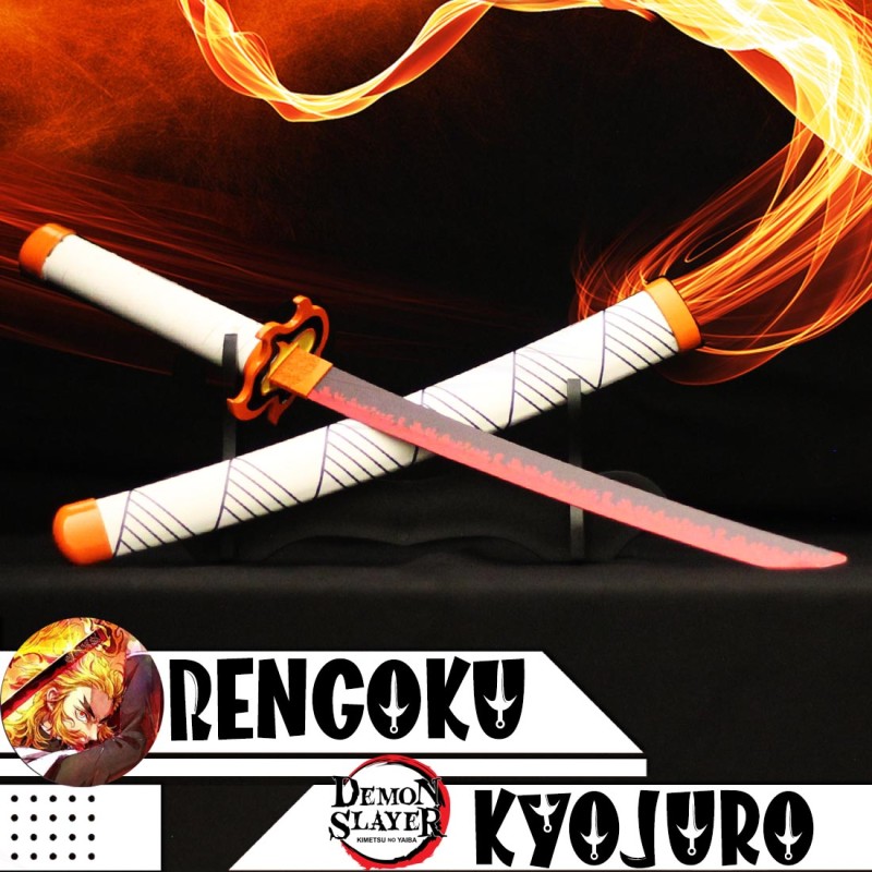 Kyojuro Rengoku Katana - Demon Slayer Mini Katana