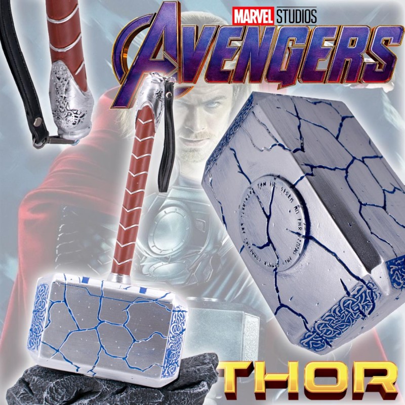 Mjolnir, il martello di Thor in Foam per cosplay The Avengers