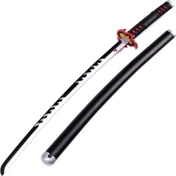 Katana Mingshao en Bois DEMON SLAYER de Tanjiro Kamado V2