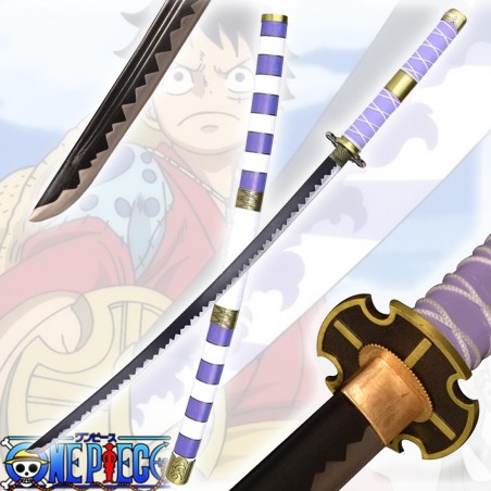 Katana en Métal Nidai Kitetsu de Monkey D. Luffy One Piece