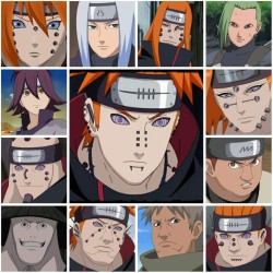 Dolore Bandana Nascosto Villaggio della Pioggia Cosplay Naruto Shippuden