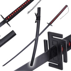 Katana in metallo BLEACH Ichigo Kurosaki Bankai Tensa Zangetsu V2