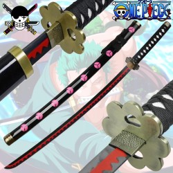 Confezione da 4 Katane Roronoa Zoro One Piece + Supporti