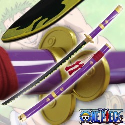 Confezione completa di 5 Katana Roronoa Zoro One Piece + Supporti