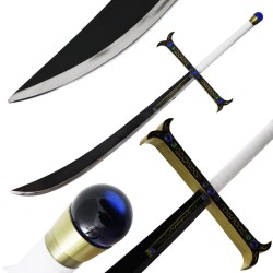 Espada Katana Metal One Piece Dracule Mihawk 25 Cm