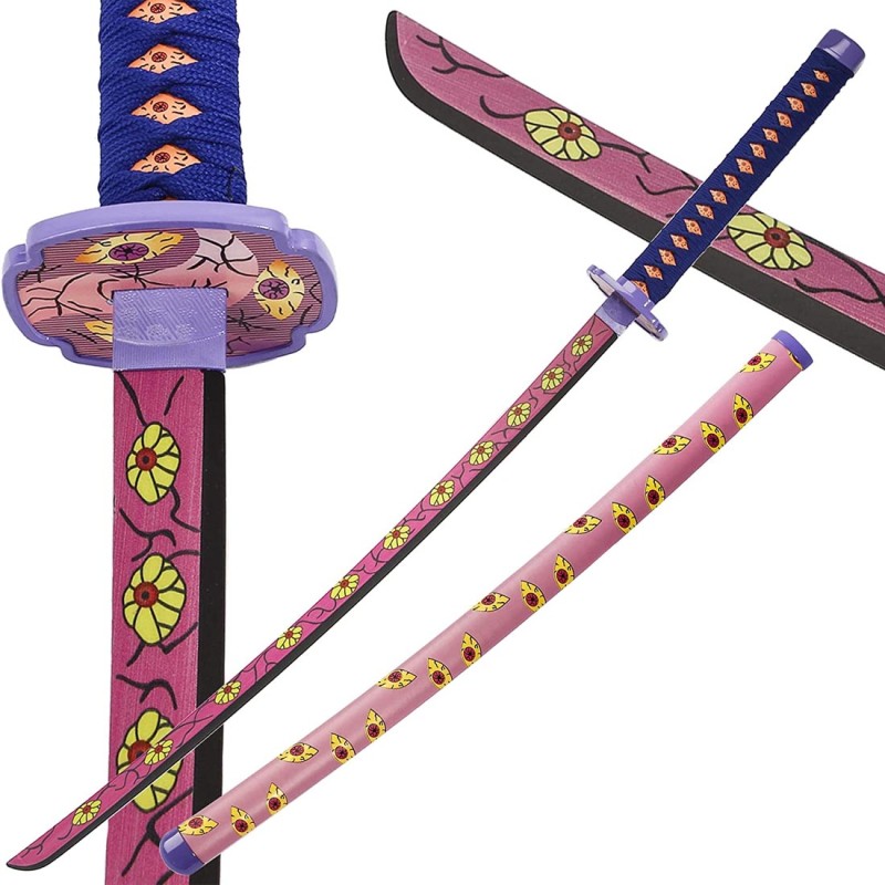 Katana d'acciaio dell'uccisore di demoni di KOKUSHIBO TSUGIKUNI MICHIKATSU