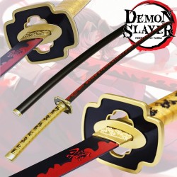 Katana in legno DEMON SLAYER SHINOBU KOCHOU NERA SERIE