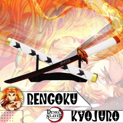 Tanto RENGOKU KYOJURO V2 Demon Slayer - Colonna di fuoco