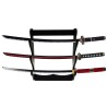 Roronoa Zoro Sandai Yubashiri Shusui stile 3 spade + supporto