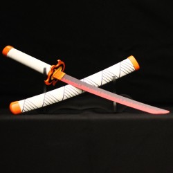 Packen Sie Katana und Metal Tanto Demon Slayer Rengoku Kyojuro – Feuersäule ein