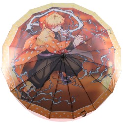 Parapluie Katana Zenitsu Agatsuma Demon Slayer Frappe Foudroyante