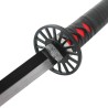 Katana in metallo DEMON SLAYER TANJIRO KAMADO Edizione bicolore