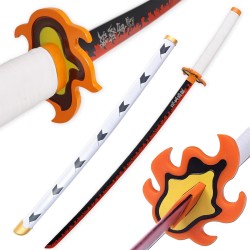 Pack Katana Cosplay Rengoku Kyojuro Dämonentöter + Gürtelholster