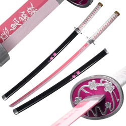 Pack Katana Cosplay Kanao Tsuyuri Demon Slayer + Fondina da cintura