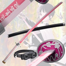 Pack Katana Cosplay Kanao Tsuyuri Demon Slayer + Fondina da cintura