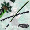 Pack Katana Cosplay Sanemi Shinazugawa Demon Slayer + Holster Ceinture