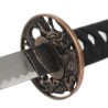 Weißer Drache Samurai Metall Katana