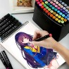 Kit da disegno Manga XL 168 penne colorate Mangaka Touch