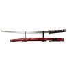 Drago Rosso Fuoco Evoluzione Samurai Katana in metallo