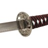 Drago Rosso Fuoco Evoluzione Samurai Katana in metallo