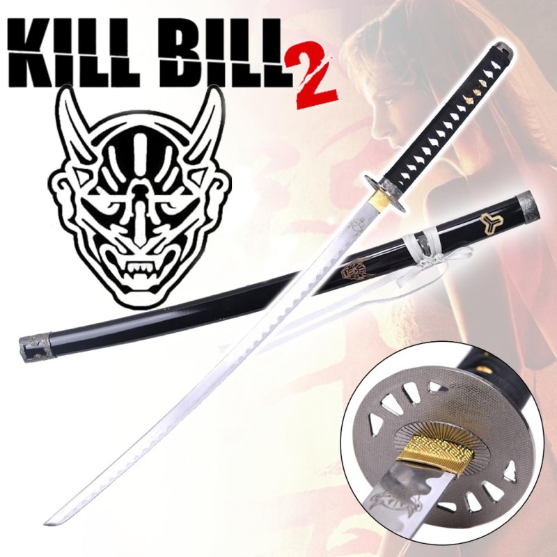 Support Katana 1 place en bois avec Hattori Hanzo Kill Bill