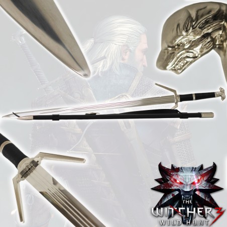 Stahlschwert aus der Schule des legendären Wolfs, verbessert für The Witcher 3