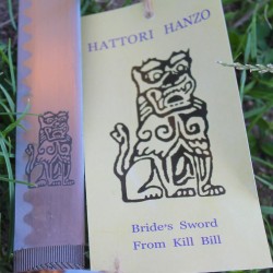Metal Katana Kill Bill Band 1 Beatrix Kiddo – Die Braut – Hattori Hanzo