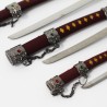 Set 3 katanas da scrivania della dinastia