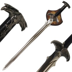 Bard der Bogenschütze Schwert Replik aus Der Hobbit + Ständer