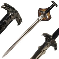 Replica della spada di Bard l'Arciere ne Lo Hobbit + Supporto