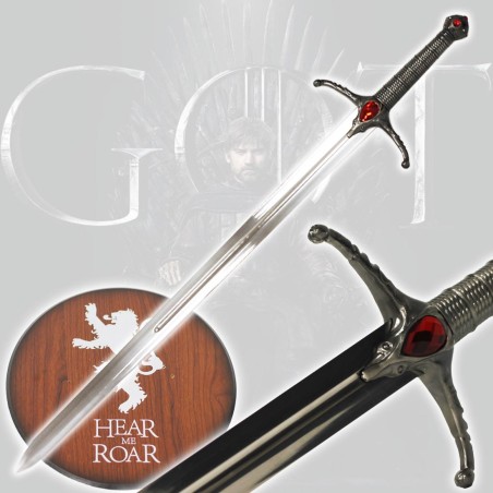 Schwert "Goldene Schatten" Jaime Lannister Game of Thrones + Halterung