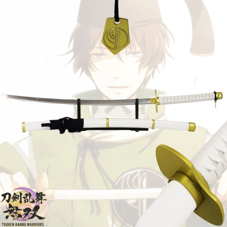 Katana in metallo di Hishikirimaru di Touken Ranbu