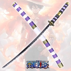 Katana Nidai Kitetsu HD EDITION Métal de Monkey D. Luffy One Piece