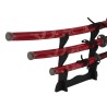 Set di 3 Katane Giapponesi Wakizashi Tanto Eclissi Imperiale