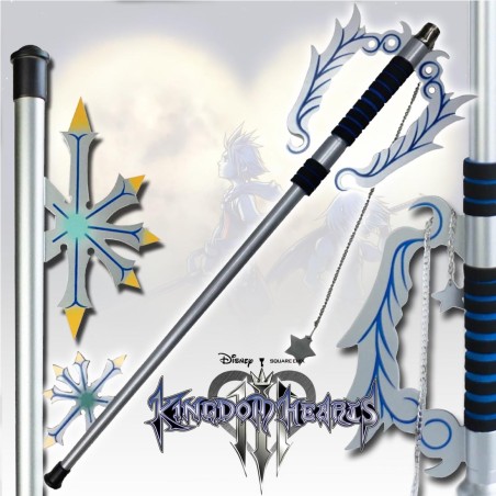 Spada Keyblade in metallo Oathkeeper Kingdom Hearts