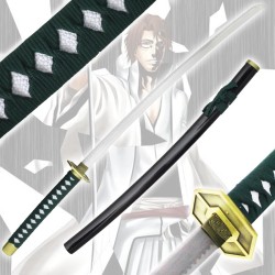 Katana in Metallo Bleach di Sosuke Aizen Kyoka Suigetsu Zanpakutō