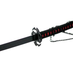 Katana Métal Bleach Tensa Zangetsu Evolution Chaîne Céleste Lune Assassine