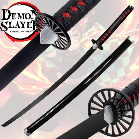 Katana en Bois DEMON SLAYER de Tanjiro Kamado